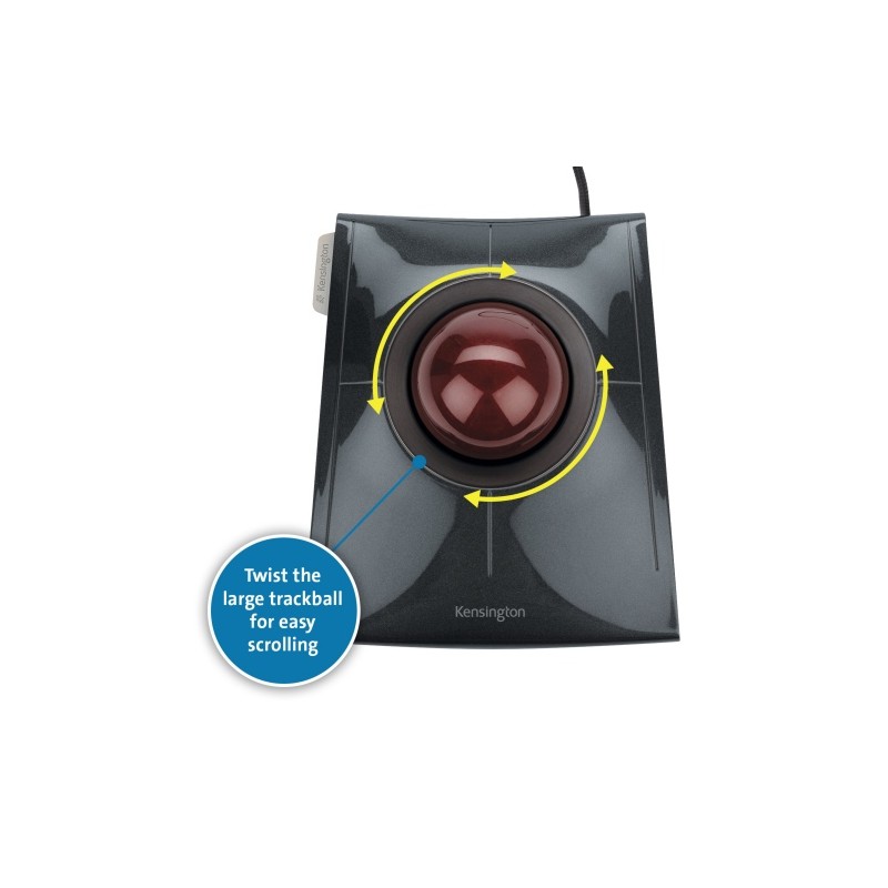 Rutulinis manipuliatorius Kensington SlimBlade Trackball