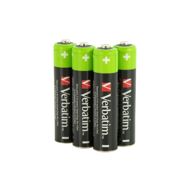 Verbatim 49514 Įkraunamos baterijos NiMH AAA HR03 950mAh (4 vnt pakuotėje)