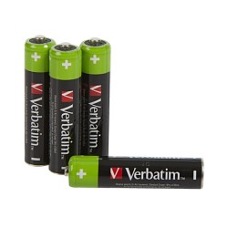 Verbatim 49514 Įkraunamos baterijos NiMH AAA HR03 950mAh (4 vnt pakuotėje)