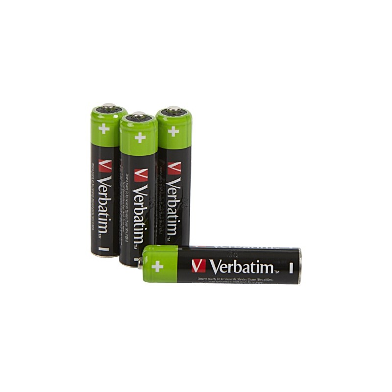 Verbatim 49514 Įkraunamos baterijos NiMH AAA HR03 950mAh (4 vnt pakuotėje)