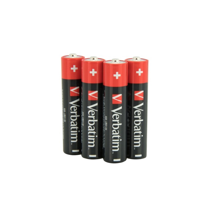 Verbatim 49500 Alkaline baterijos AAA LR03 (4 vnt pakuotėje)