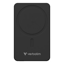 Verbatim 32227 Charge 'n' Go Essentials Magnetic Wireless Išorinė baterija Power Bank 10000mAh Juoda