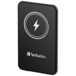 Verbatim 32240 Charge 'n' Go Magnetic Wireless Išorinė baterija (Power Bank) 5000mAh, Juoda