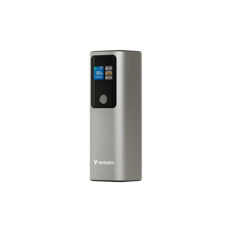 Verbatim 32269 Charge 'n' Go Išorinė baterija (Power Bank) 27000mAh 183W, USB-C, USB-A, Pilka