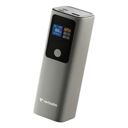 Verbatim 32269 Charge 'n' Go Išorinė baterija (Power Bank) 27000mAh 183W, USB-C, USB-A, Pilka