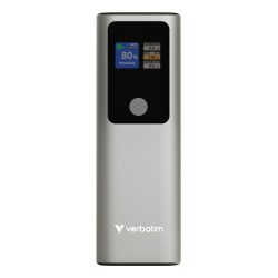 Verbatim 32269 Charge 'n' Go Išorinė baterija (Power Bank) 27000mAh 183W, USB-C, USB-A, Pilka