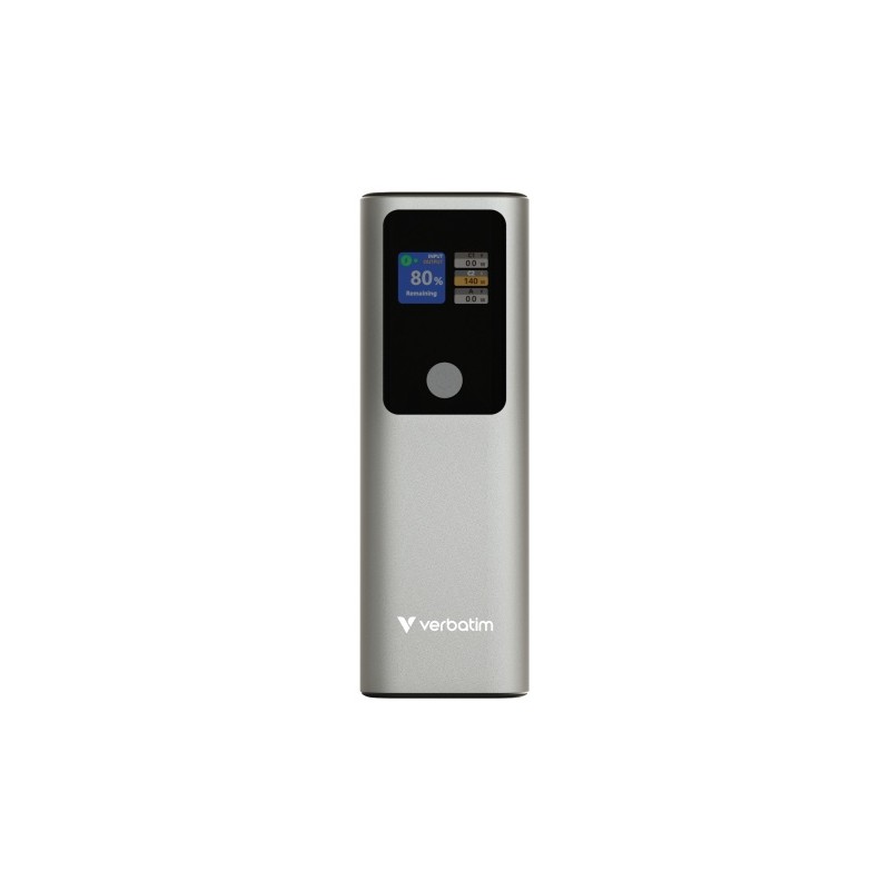Verbatim 32269 Charge 'n' Go Išorinė baterija (Power Bank) 27000mAh 183W, USB-C, USB-A, Pilka