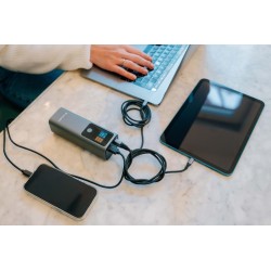 Verbatim 32269 Charge 'n' Go Išorinė baterija (Power Bank) 27000mAh 183W, USB-C, USB-A, Pilka