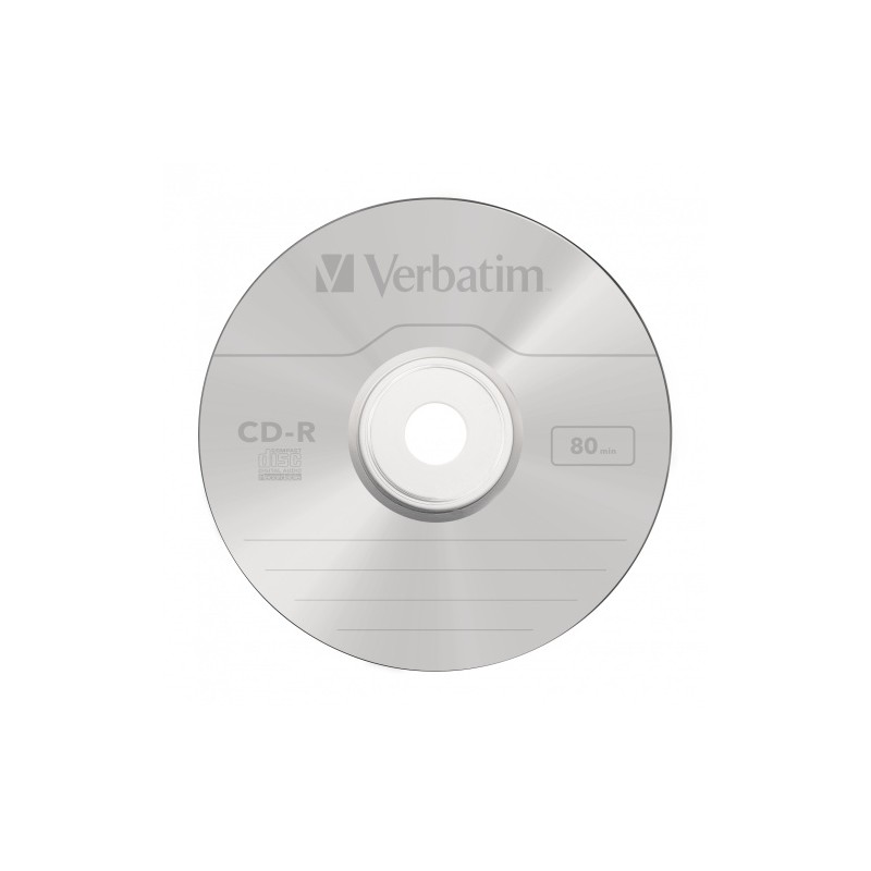 Verbatim 43365 CD-R 80min 16x Audio Music diskai (10 vnt pakuotėje)