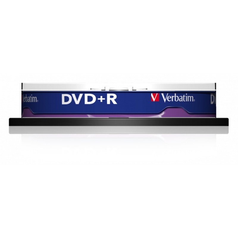 Verbatim 43498 DVD+R AZO 4.7GB 16X Matt Silver Surface diskai (10 vnt pakuotėje)