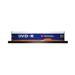 Verbatim 43523 DVD-R AZO 4.7GB 16X Matt Silver Surface diskai (10 vnt pakuotėje)