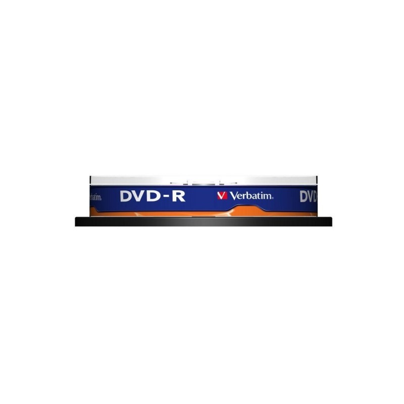 Verbatim 43523 DVD-R AZO 4.7GB 16X Matt Silver Surface diskai (10 vnt pakuotėje)