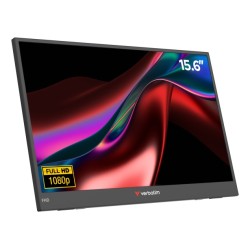 Verbatim 32401 Nešiojamas monitorius LIGHT 15.6'' IPS FHD 1920x1080 10ms 250cd/m2 60Hz, Juoda