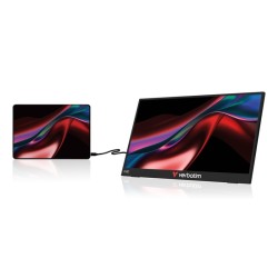 Verbatim 32401 Nešiojamas monitorius LIGHT 15.6'' IPS FHD 1920x1080 10ms 250cd/m2 60Hz, Juoda
