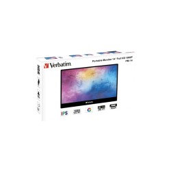 Verbatim 49590 Nešiojamas monitorius LIGHT 14'' IPS FHD 1920x1080 6ms 250cd/m2 60Hz, Juoda