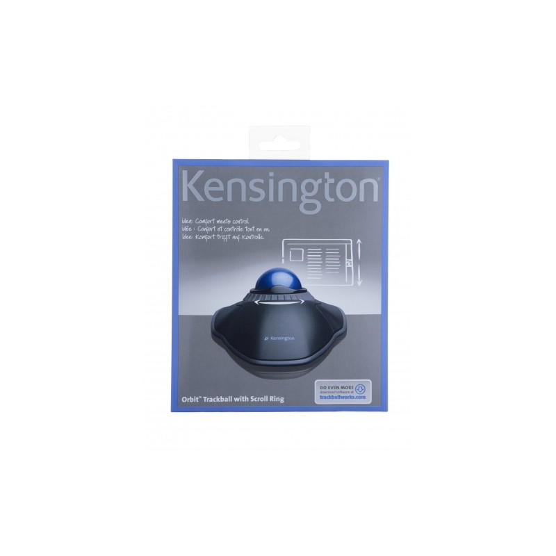 Rutulinis manipuliatorius Kensington Orbit Trackball su Scroll Ring