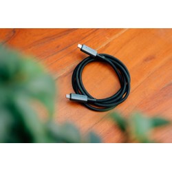 Verbatim 31847 Sync & Charge Kabelis USB-C į USB-C 240W 40Gbps 120cm, Pilka/Juoda