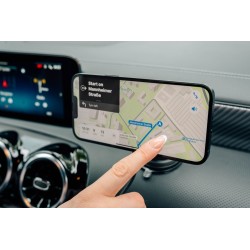 Verbatim 31860 Charge 'n' Drive Qi2 Magnetinis belaidis automobilinis įkroviklis, RGB, Juoda