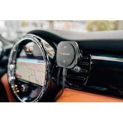 Verbatim 31861 Charge 'n' Drive Qi2 Magnetinis belaidis automobilinis įkroviklis, Juoda