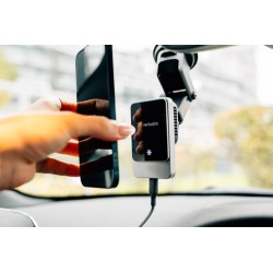 Verbatim 31862 Charge 'n' Qi Drive Magnetinis belaidis automobilinis įkroviklis, RGB, Pilka/Juoda