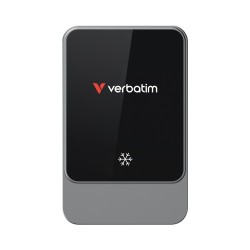 Verbatim 31862 Charge 'n' Qi Drive Magnetinis belaidis automobilinis įkroviklis, RGB, Pilka/Juoda