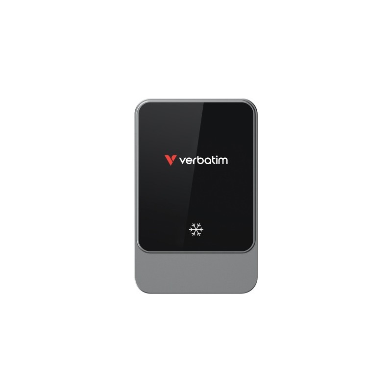 Verbatim 31862 Charge 'n' Qi Drive Magnetinis belaidis automobilinis įkroviklis, RGB, Pilka/Juoda