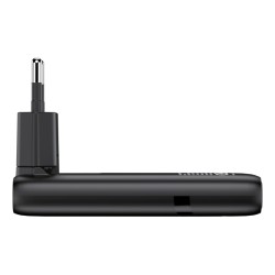 Verbatim 32354 Fold 'n' Go GaN Įkroviklis 65W 2-Port, USB-C, EU Plug, Juoda