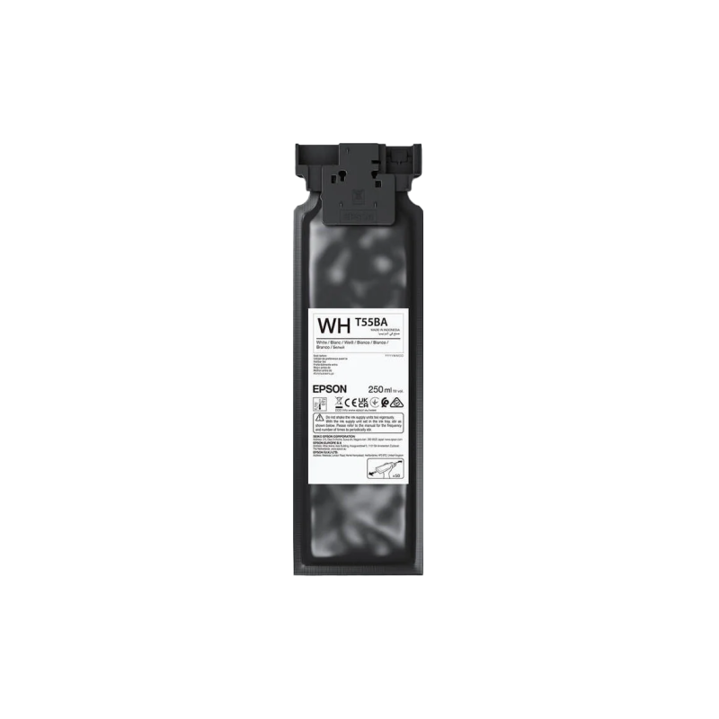 Epson UltraChrome DG2 T55BA (C13T55BA00) 250 ml Rašalinė kasetė, Balta