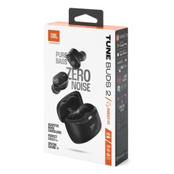 JBL Tune Buds 2 Belaidės ausinės Earbuds, Bluetooth, Juoda