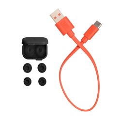 JBL Tune Flex 2 Belaidės ausinės Earbuds, Bluetooth, Juoda