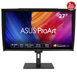 ASUS ProArt PA27UCGE Monitorius 27'' IPS 4K UHD 3840x2160 1 ms, 600 cd/m2, 160 Hz, Juoda
