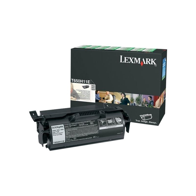Lexmark T650H11E Lazerinė kasetė, Juoda