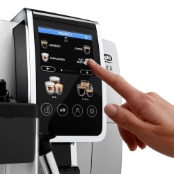 DeLonghi Dinamica Plus (ECAM380.85.SB) Kavos aparatas, Silver Black
