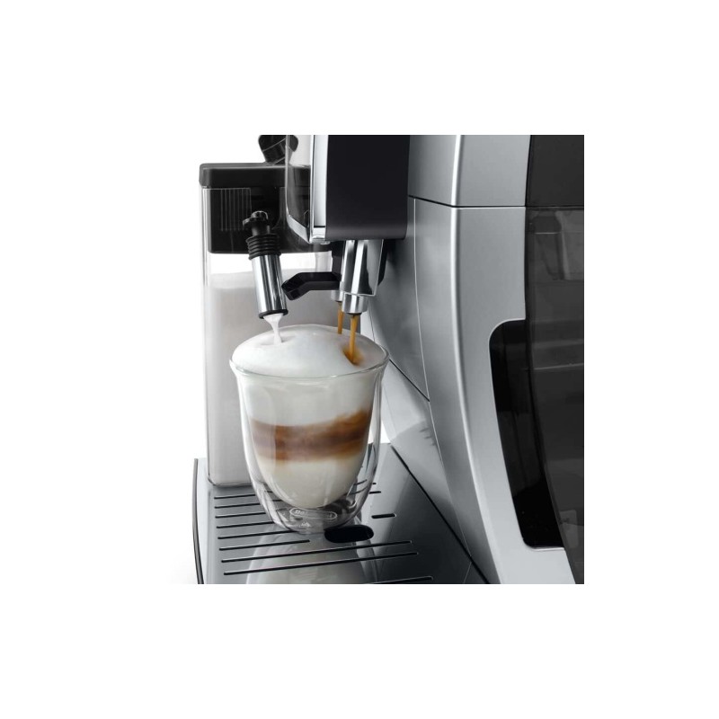DeLonghi Dinamica Plus (ECAM380.85.SB) Kavos aparatas, Silver Black