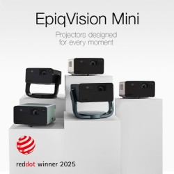 Epson EF-22B Projektorius 3LCD FHD 1920x1080, 500 ANSI lumens, USB, Juoda