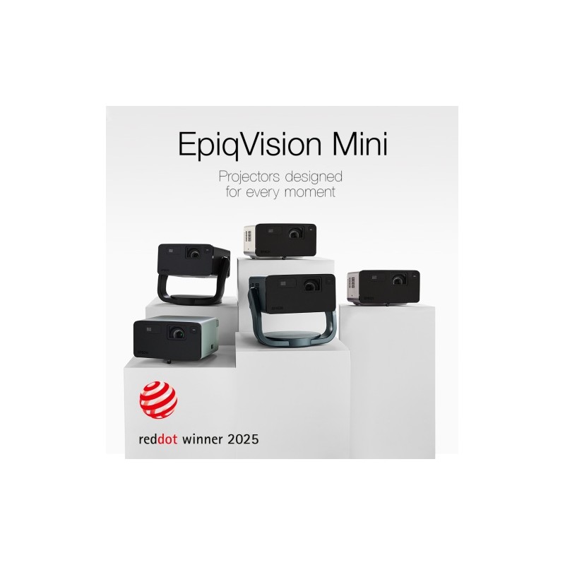 Epson EF-22B Projektorius 3LCD FHD 1920x1080, 500 ANSI lumens, USB, Juoda