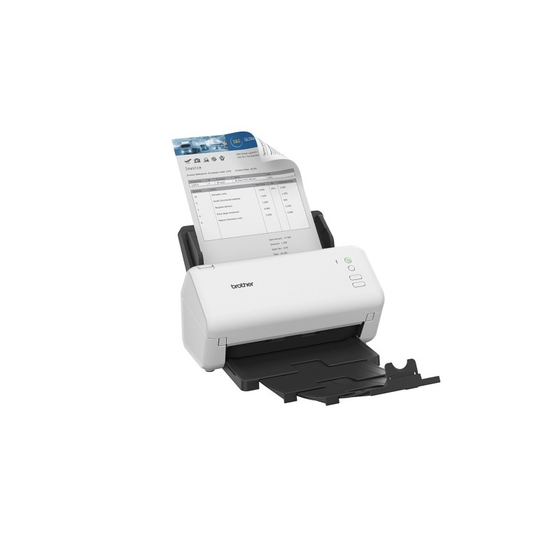 Brother ADS-4100 Skeneris A4 Spalvotas 35 ppm 600x600 DPI, ADF, USB