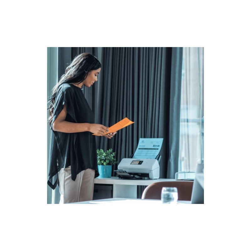Brother ADS-4550W Skeneris A4 Spalvotas 35 ppm 600x600 DPI, ADF, USB Wi-Fi Ethernet LAN