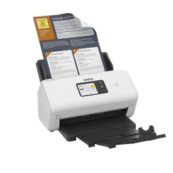 Brother ADS-4550W Skeneris A4 Spalvotas 35 ppm 600x600 DPI, ADF, USB Wi-Fi Ethernet LAN
