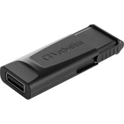 Verbatim 98697 Slider USB atmintinė 32GB, USB-A 2.0, Juoda