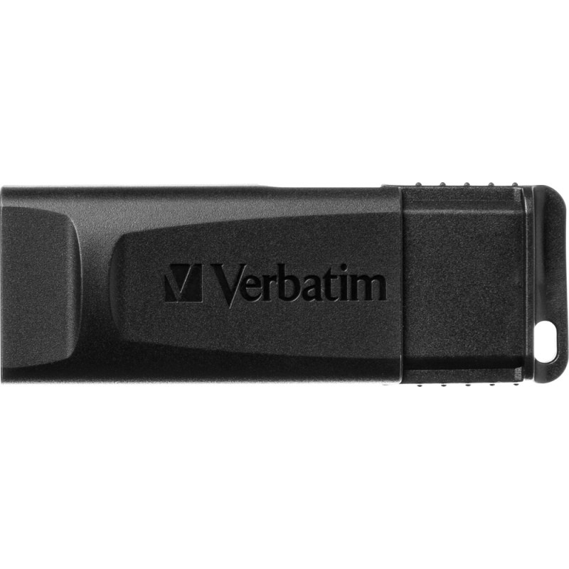 Verbatim 98697 Slider USB atmintinė 32GB, USB-A 2.0, Juoda