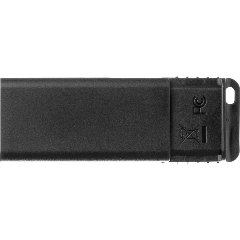 Verbatim 98698 Slider USB atmintinė 64GB, USB-A 2.0, Juoda