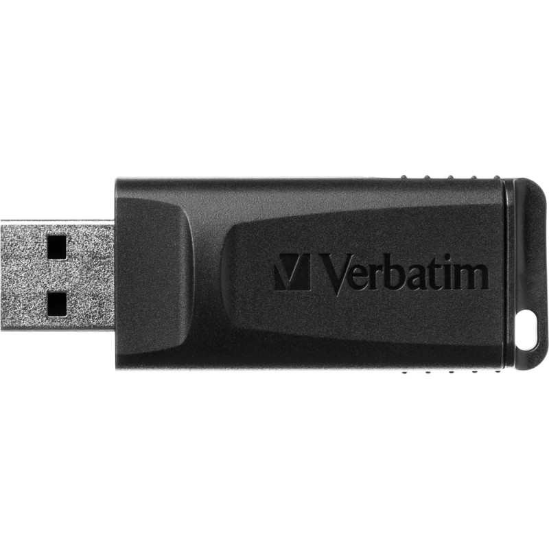 Verbatim 49328 Slider USB atmintinė 128GB, USB-A 2.0, Juoda