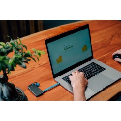 Verbatim 32191 Išorinis SSD diskas 1TB, USB-C 3.2 Gen 2, M.2, iki 1000MB/s, Juoda/Mėlyna