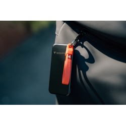 Verbatim 32192 Išorinis SSD diskas 1TB, USB-C 3.2 Gen 2, M.2, iki 1000MB/s, Juoda/Raudona