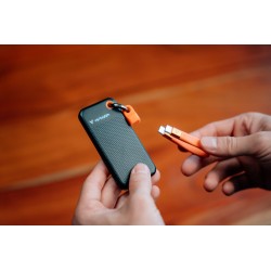 Verbatim 32193 Išorinis SSD diskas 1TB, USB-C 3.2 Gen 2, M.2, iki 1000MB/s, Juoda/Oranžinė