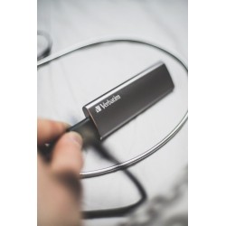Verbatim 47444 Vx500 Išorinis SSD diskas 1TB, USB-C 3.2 Gen 2, Silver