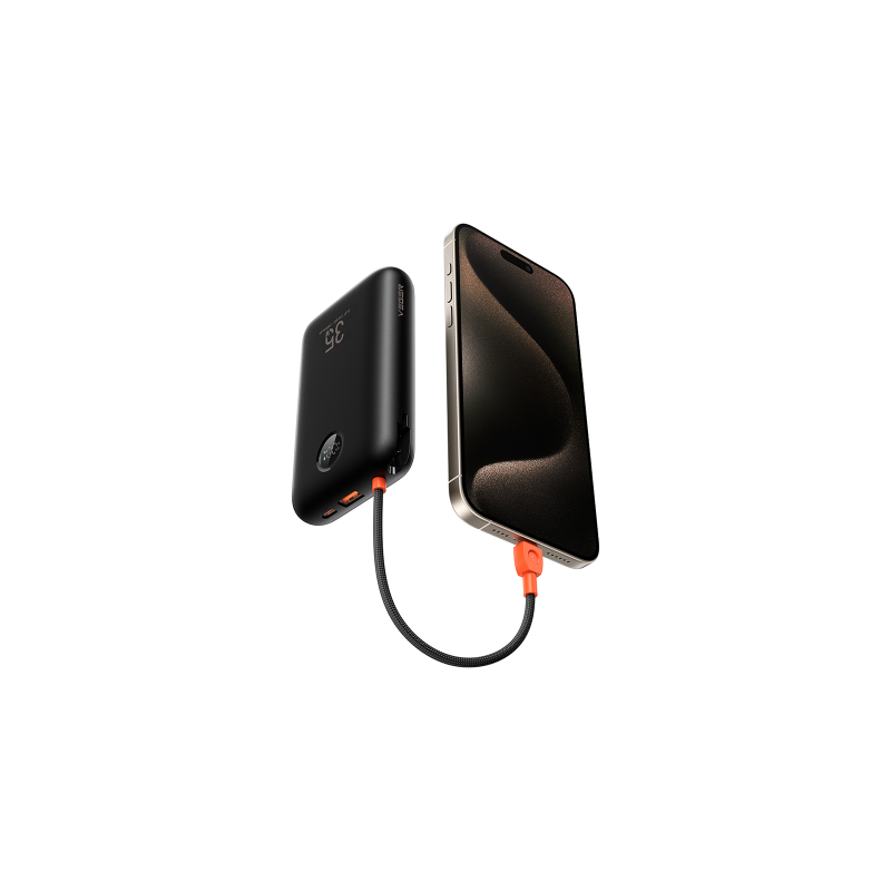 Veger K2 (W2068) Išorinė baterija (Power Bank) 20000mAh, 35W PD, Juoda