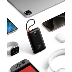 Veger K2 (W2068) Išorinė baterija (Power Bank) 20000mAh, 35W PD, Juoda