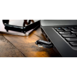 SanDisk Ultra Dual Drive Go USB atmintinė 512GB, USB-C/USB-A 3.2 Gen 1, Juoda